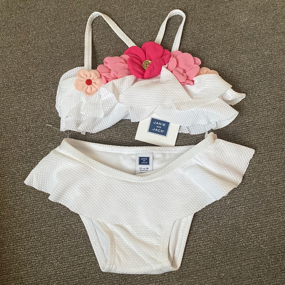 NWT Janie and Jack bikini size 12-18 months